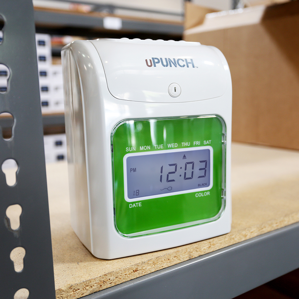 uPunch Electronic Auto-Align Time Clock - Time Clock Market