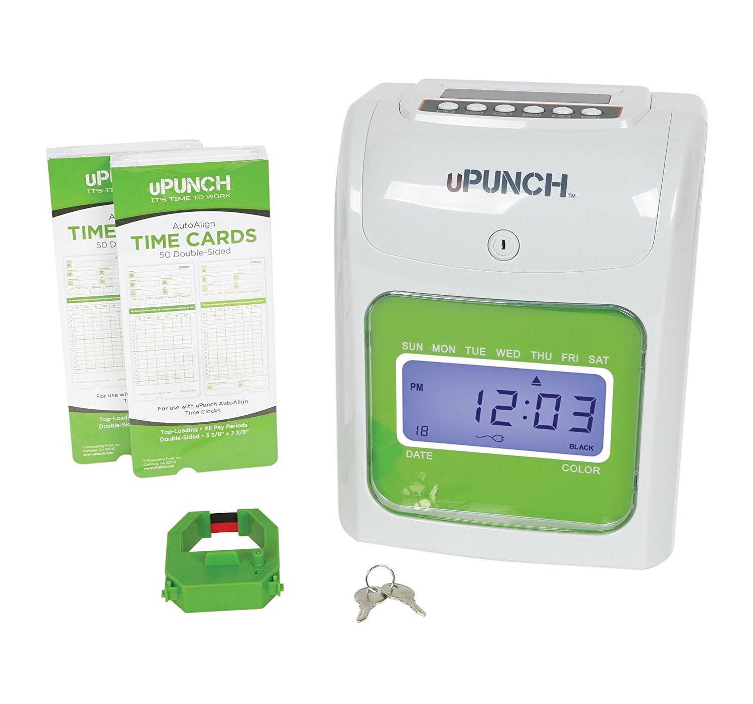 uPunch Time Clock – Economy Bundle – Time Clock Market