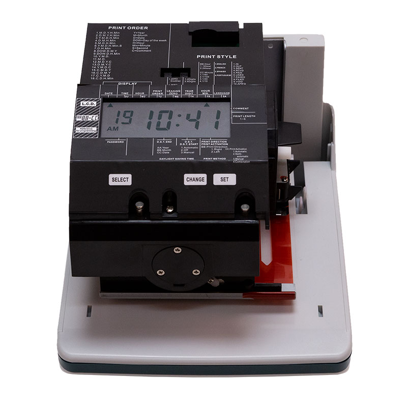 uPunch Digital Time Clock & Date Stamp (CR1000) Time Clock Market